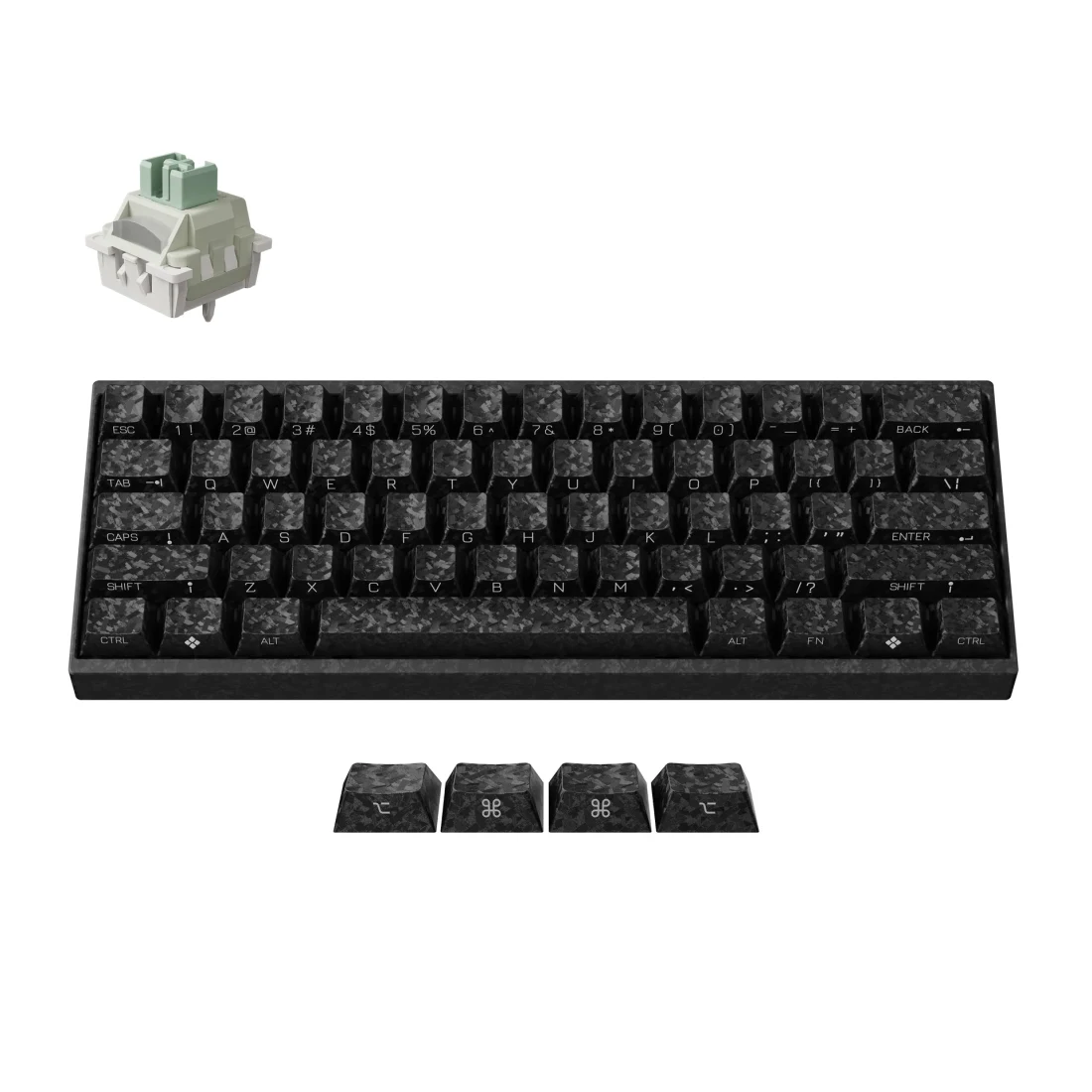 Keychron Carbon 60 HE 8K Wired Magnetic Switch Keyboard